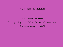 hunter killer
